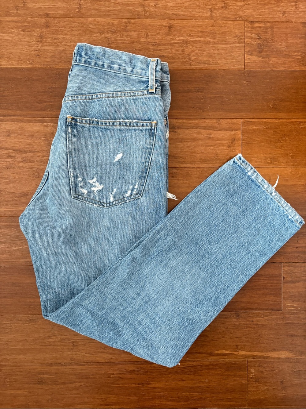 Agolde Distressed Jeans size 25